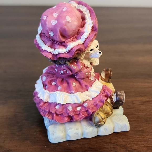 Set of Hand Painted Vintage Victorian Style Small Child Figurines.  4" Tall - Picture 10 of 12